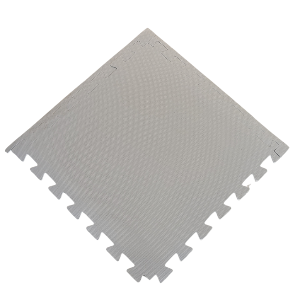 Tatame E.V.A 100×100 · 10mm · Cinza