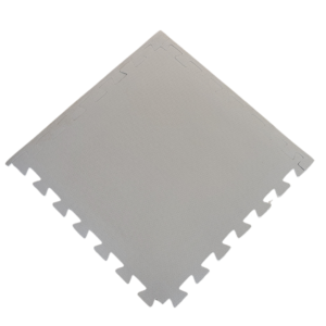 Tatame E.V.A 100×100 · 10mm · Cinza