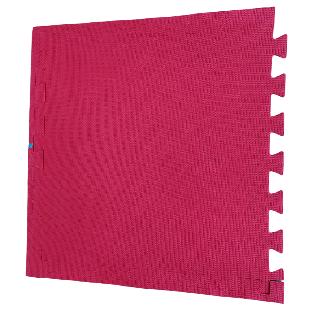 Tatame E.V.A 100×100 · 20mm · Azul Royal/Vermelho